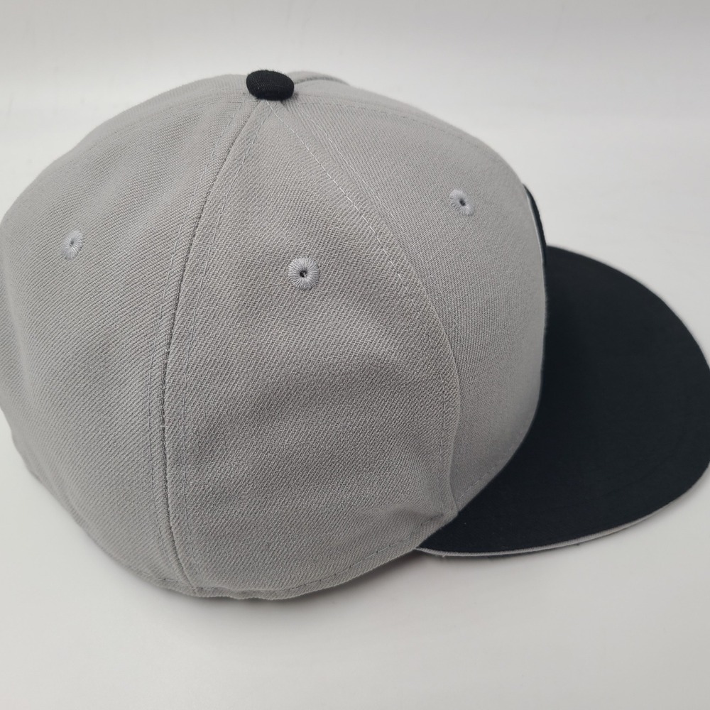 Philadelphia Phillies Hat Fitted 7 5/8 New Era 59Fifty Gray Black MLB Baseball - Picture 7 of 12